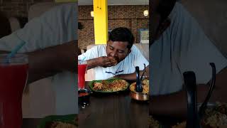 Subscriber Eating Mutton Dum Biryani | Andhra Spice Chittor | Ram Charan |koramenu fish fry? shorts