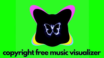 music Spectrum Visualizer green Screen free | Circle Audio Spectrum Visualizer | free music spectrum