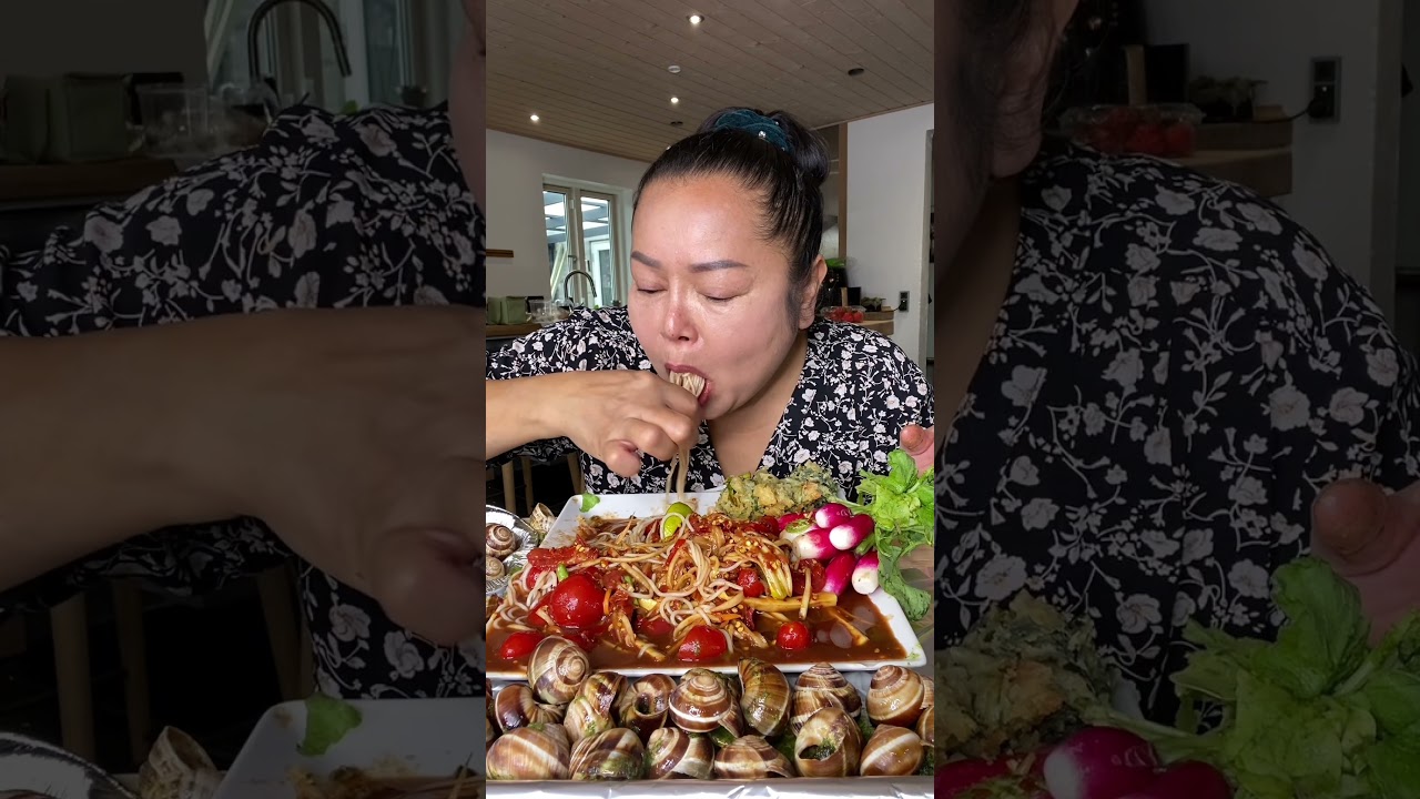 กินหอยทากฝรั่งเศสกับสัมตำแซ่บๆ