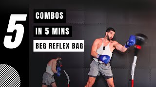 Master These 5 Combos Before Moving On To Advanced Reflex Bag Training!