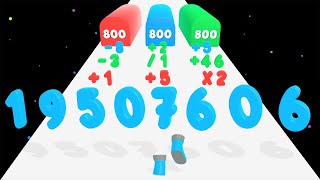 Number Race 3D - Number Master (Freeplay, 1st) screenshot 1