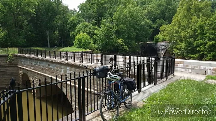 JourneyonaBike - A C&O Minute - Bicycle Touring - Catoctin Creek Aqueduct - mp 51 (June 7, 2018)