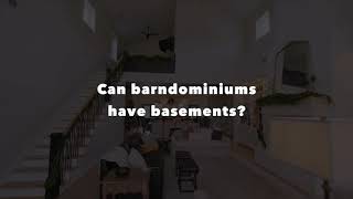 Can Barndominiums Have Basements