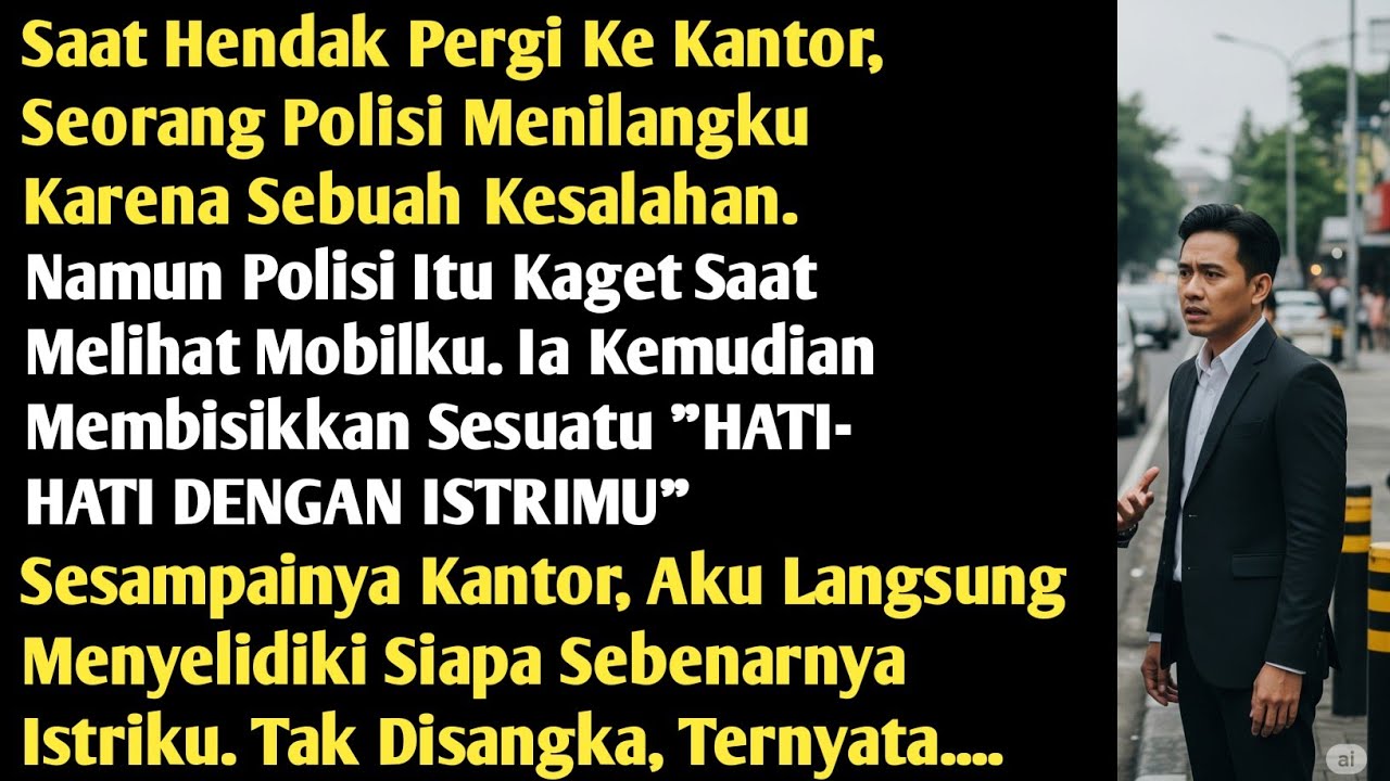 Kenapa Polisi Itu Menyuruhku Untuk Hati-Hati Dengan Istriku? Setelah Kuslidiki Ternyata Istriku..