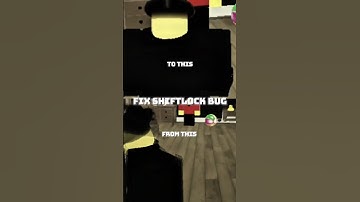 how to fix shiftlock in forsaken (pc) #forsaken #roblox #rblx #robloxtutorial
