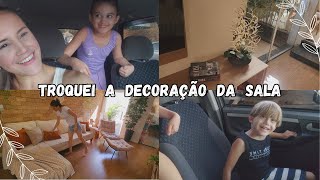 DEI CONTA DE QUEBRAR A GELADEIRA NOVA / TROQUEI A DECORAÇÃO DA SALA