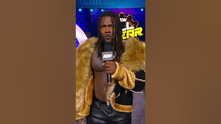 #SwerveStrickland called out #BobbyLashley during #AEWDynamite!