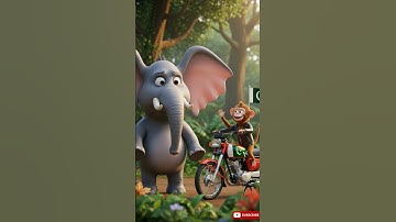 Thumbnail of 14 August Madness – Monkey’s Loud Ride! 🎉🐵 #ai #shorts #monkey #14august
