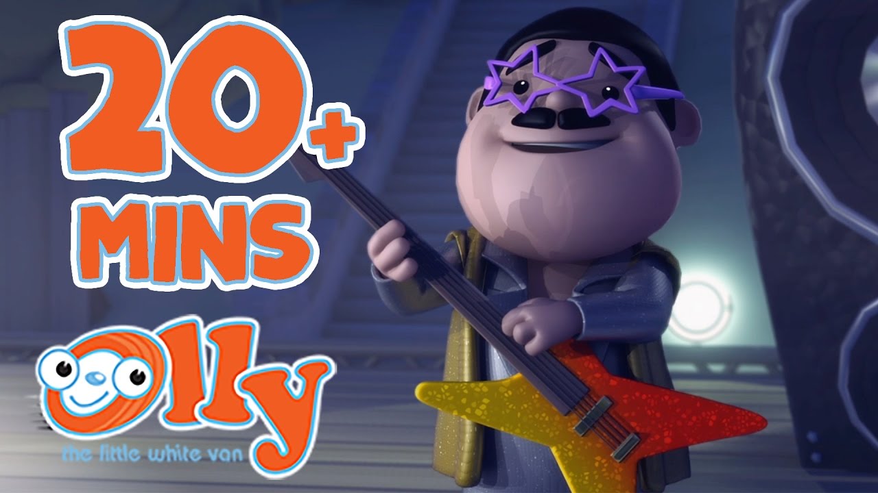 Olly The Little White Van - On Tour in Bumpton | Cartoons for Kids ...