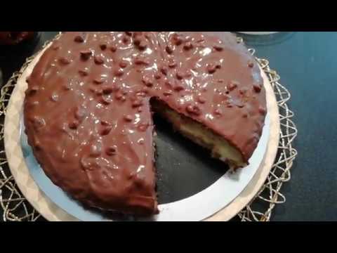 Gateau Fourre A La Creme Patissiere Youtube