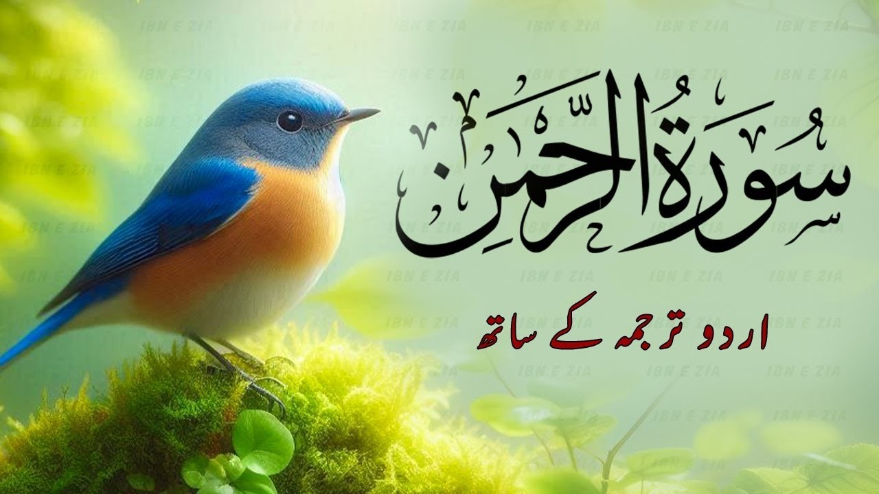 Surah Rahman With Urdu Translation | سورة الرحمن | Quran with Urdu and Hindi Translation