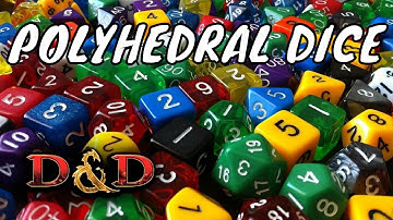 Polyhedral Dice for Dungeons & Dragons
