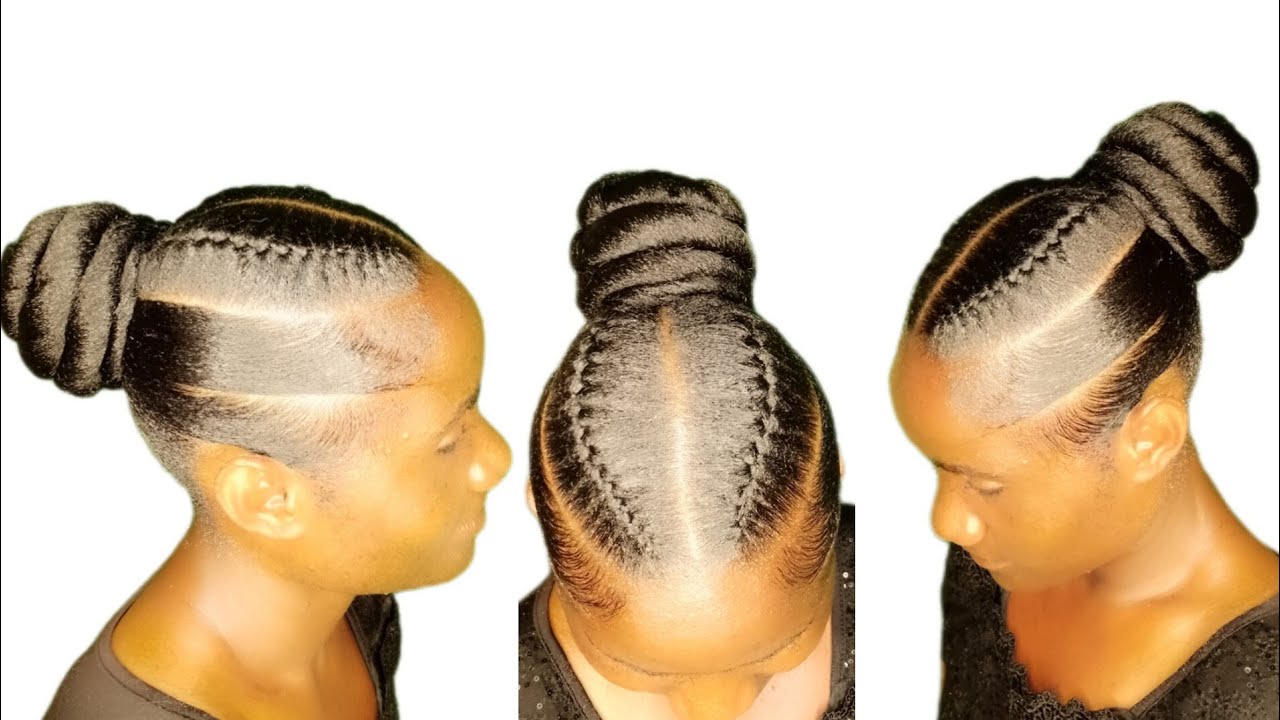 How To Do This BEAUTIFUL Quick And Easy Hair Style - YouTube