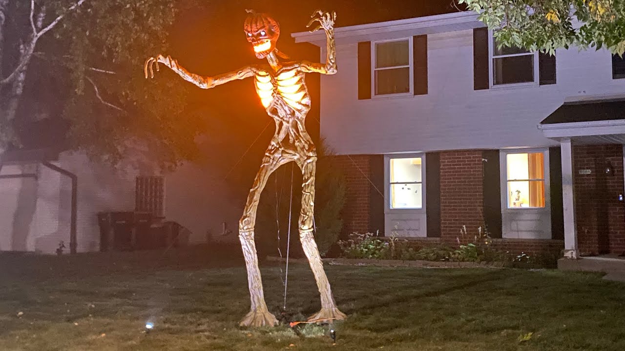 2024 Home Depot 12’ Skeleton assembly - YouTube