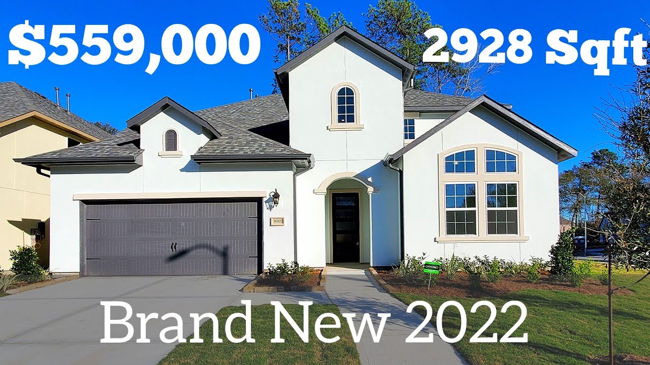 HOUSE FOR SALE NEW CONSTRUCTION NEAR HOUSTON 2022 YouTube