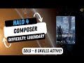 Halo 4: Mission 07: Composer [Legendary + 8 Skulls]