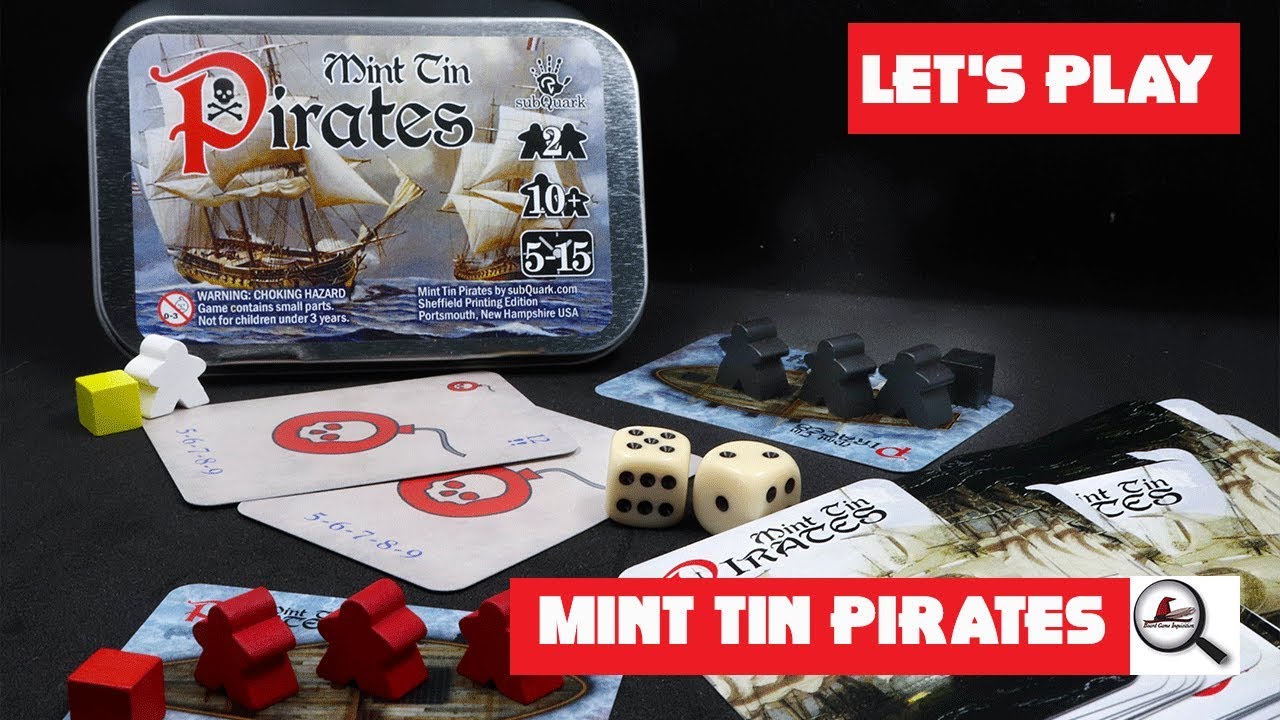 Let's Play Mint Tin Pirates YouTube