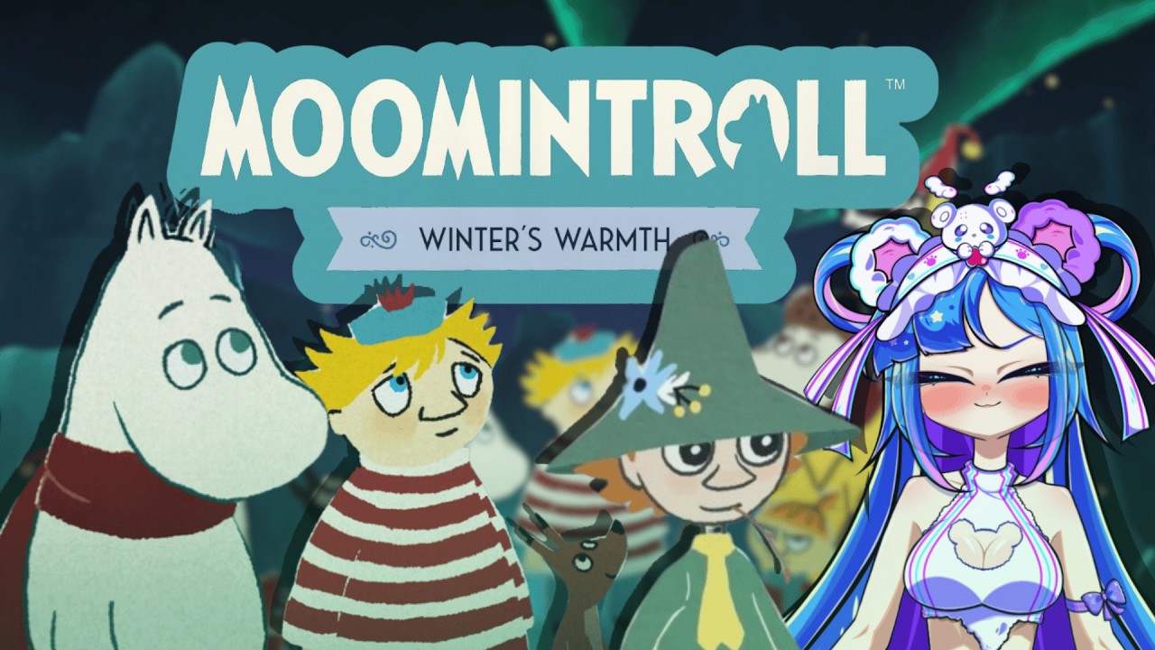 ꒰season 2 episode 11꒱ continuing on moomintroll journey in the snow ʕっ•ᴥ•ʔっ