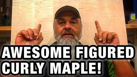 Totally Awesome Figured Curly Maple (What a SURPRISE!) for my buddy Mark at Martinez Tools!