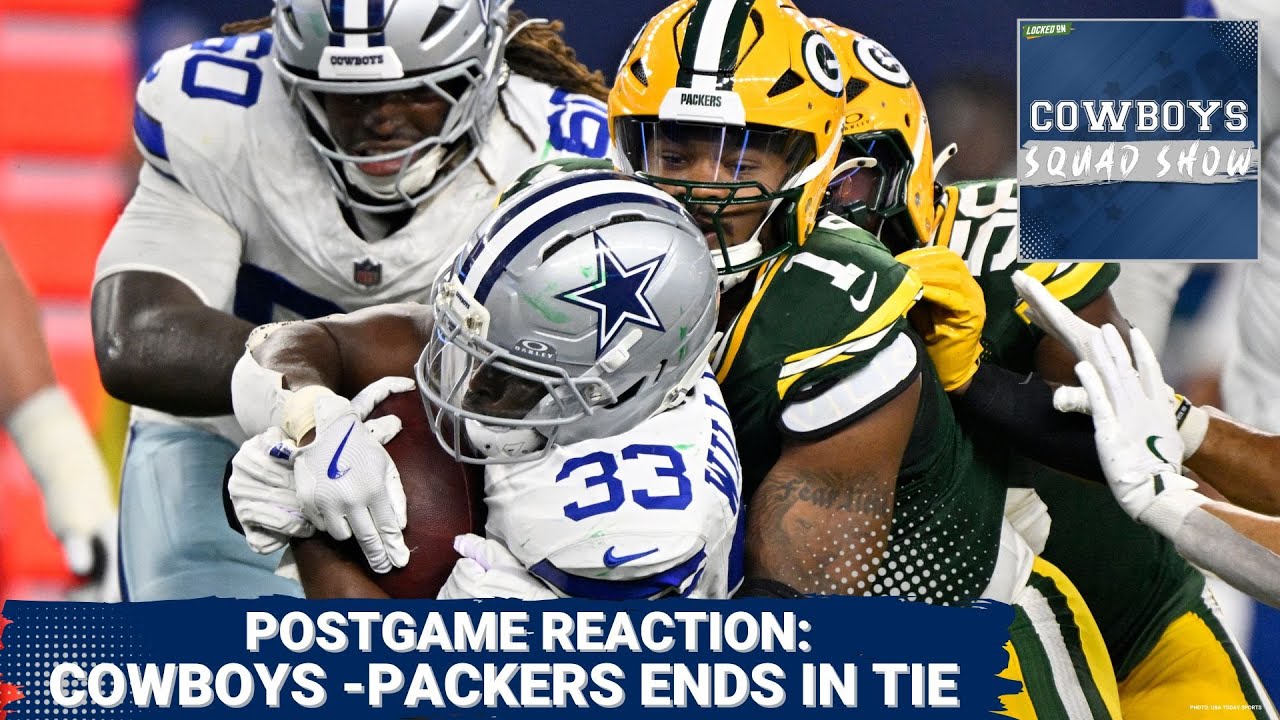 COWBOYS SQUAD SHOW: The Cowboys settle for a 40-40 tie with the Packers.