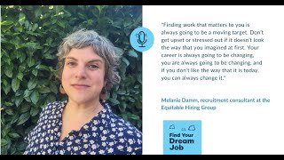 How to Find a Job that Matters to You, with Melanie Damm