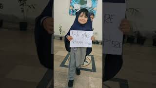 Our School, Our Safe Place | Message from Kids to Parents ❤️ | #shorts
