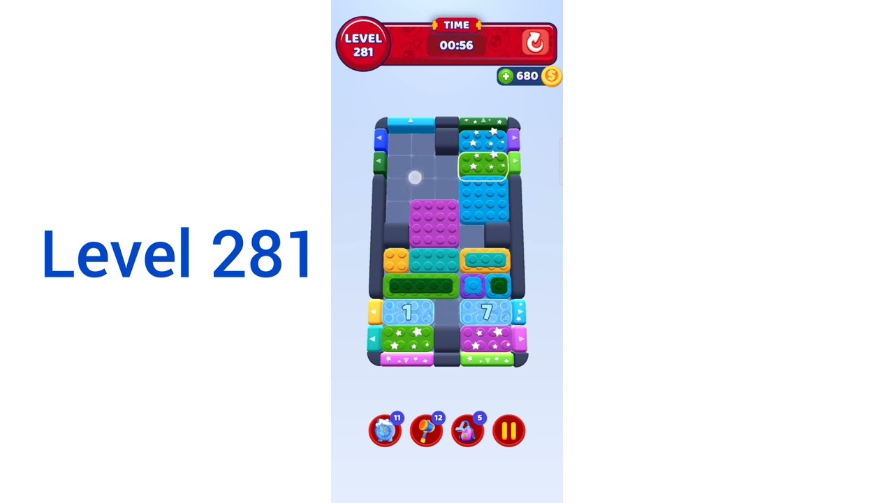 Color Block Jam Level 281 Walkthrough - YouTube