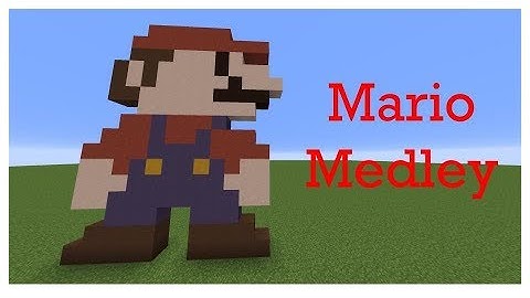 Super Mario Bros Medley | Minecraft Note Block Music