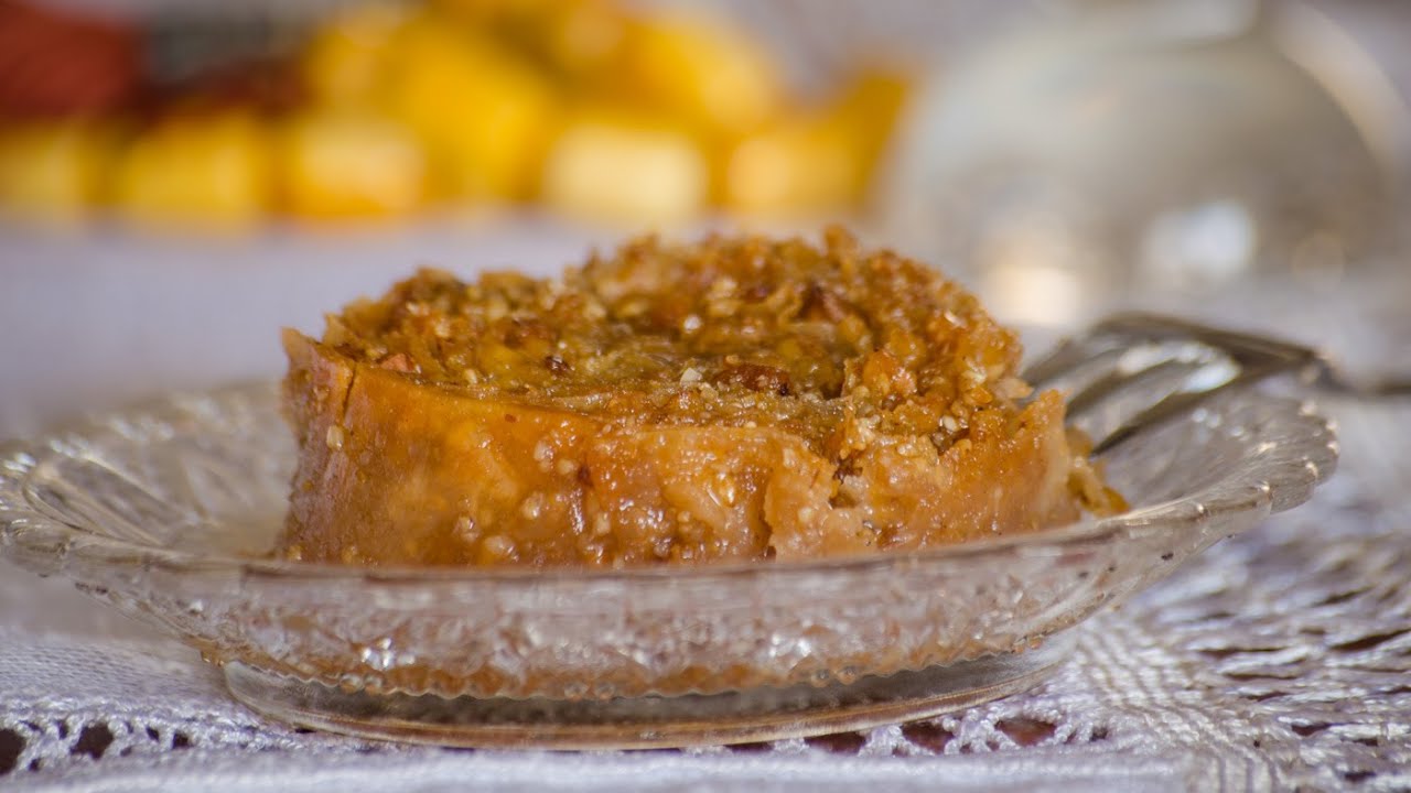 Σαραγλί Θράκης με σουσάμι