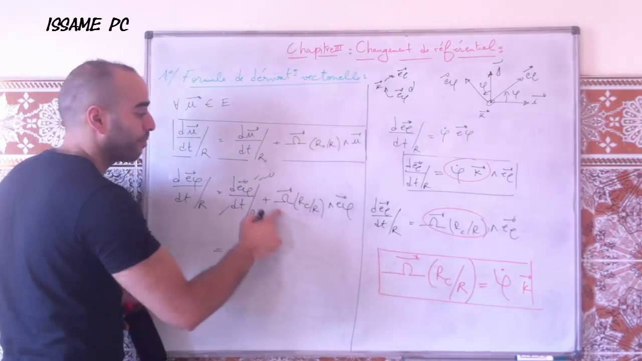 Chapitre3:changment de référentiel -Application-(Partie2)