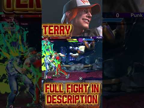 SF6 TERRY COMBO LEVEL 2 PUNK #スト6 #sf6terry #streetfighter