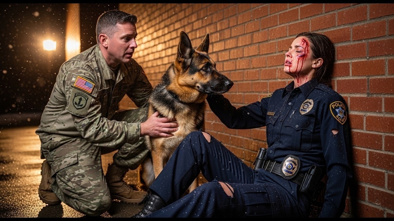Navy SEAL & K9 Found a Beaten Female Officer on Christmas Eve — A Miraculous Twist
