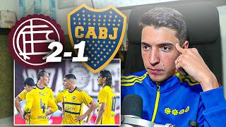 LANUS 2 - BOCA JUNIORS 1 - REACCIÓN PICANTE - Copa de la Liga Argentina - Toto Bordieri