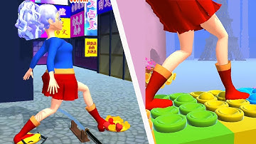 ASMR Tippy Toe Game 👢 ❤️🎁 Android Game Trailer | New Level !!! Android Game,ios.