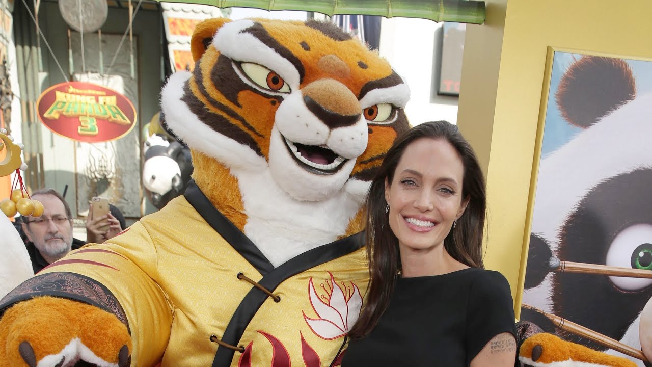 Kung Fu Panda 3: Angelina Jolie Tigress Behind the 
