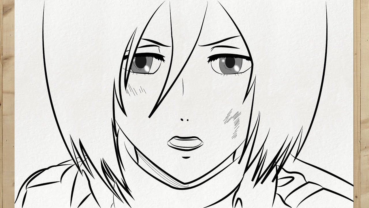 Pin de MIKASA em Naruto Draw  Desenhando retratos, Desenhos de