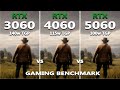 RTX 3060 vs RTX 4060 vs RTX 5060 Laptops – 10 Games Tested | Which GPU Wins in 2025?