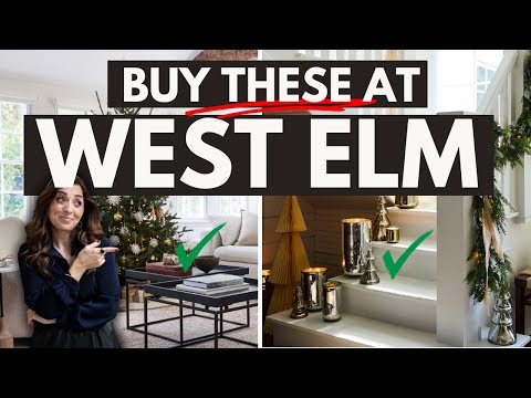 BUY THESE at WEST ELM!  The BEST Designer APPROVED WEST ELM FINDS!