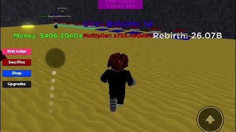 I Ultra Rebirth 100+ times on 3.5 button simulator