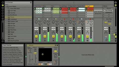 Building a track with Live Intro - Part 5/6