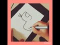 How to Draw Goat from Small g letter.#shorts #youtubeshorts #viralshorts