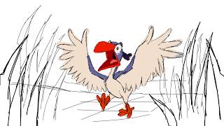 ZAZU FIGHTS THE OUTSIDERS ANIMATIC | Alfred The Animator and Illustrator