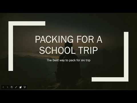 How to pack for a school ski trip || Vos means Fox