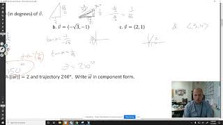 Precalc Unit 6 Vector Review