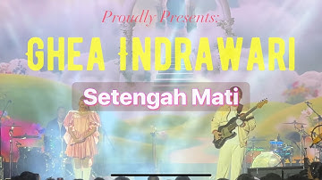 Ghea Indrawari - Setengah Mati LiVE 15 Februari 2025 Party Of Love Trans TV Festival Senayan Park