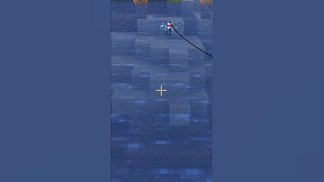 Fishing Real - a Realistic Minecraft Mod. From the Survival Series: Restarting civilization #shorts