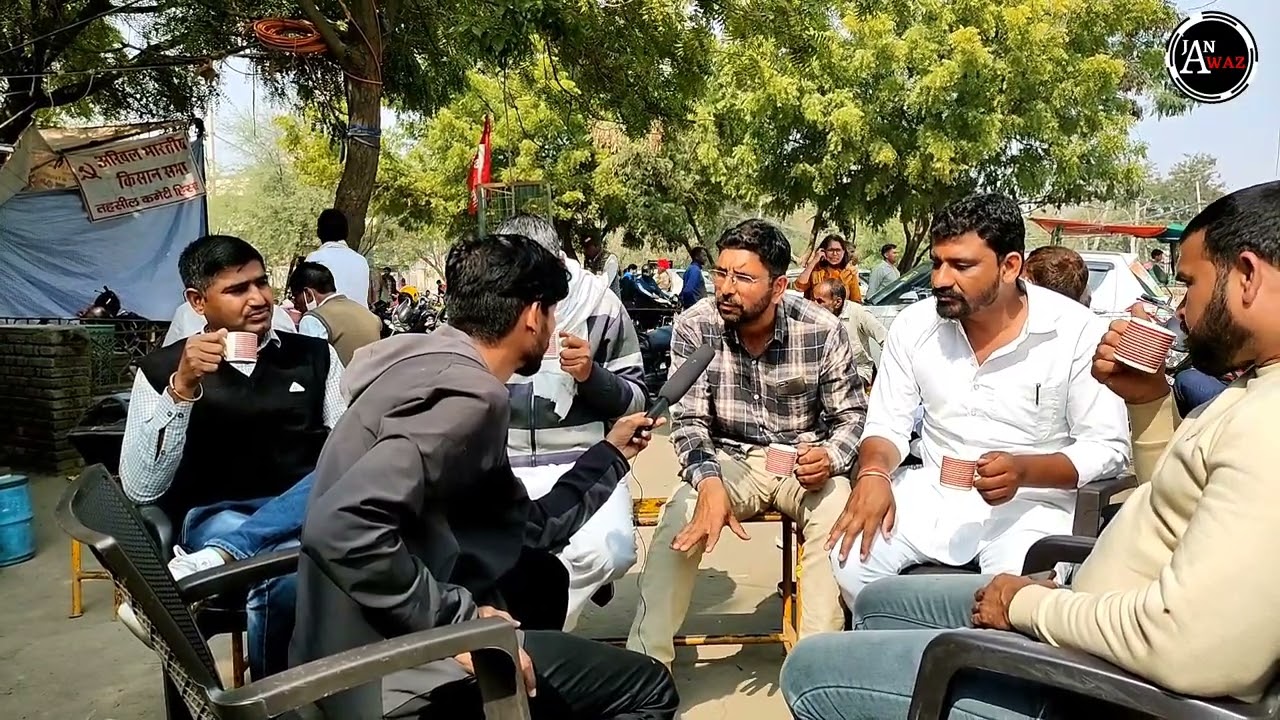 बालसमंद के किसानों को नही मिल रहा मुआवजा, SDM से किसानों की मीटिंग | 