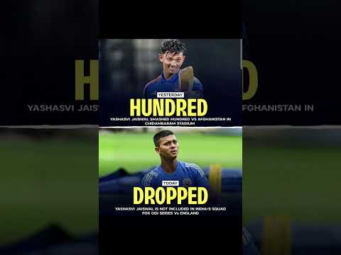Jaiswal Dropped Again 💯 #shorts #ytshorts #cricket