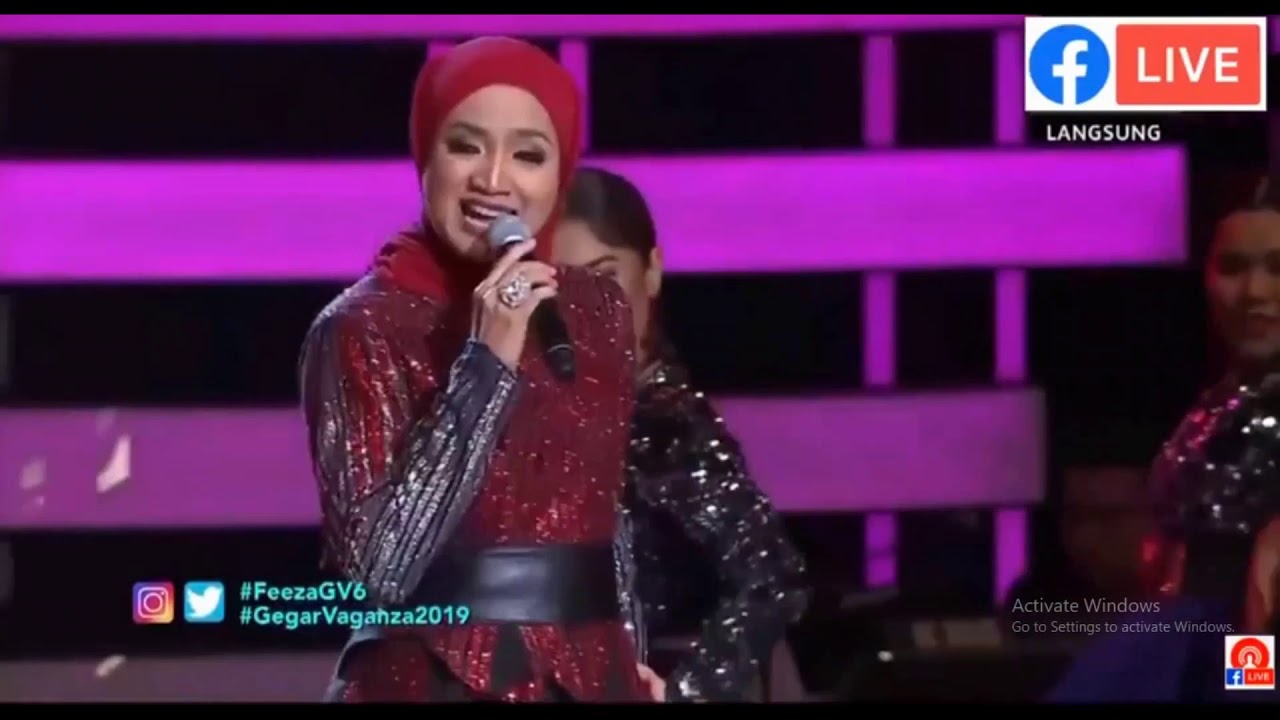 Feeza Temberang L Gegar Vaganza 2019 Minggu 3 Youtube