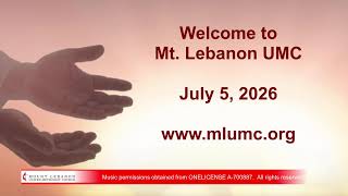 MLUMC Weekly Worship